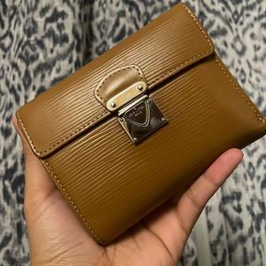 Louis Vuitton Epi leather tri-fold wallet
